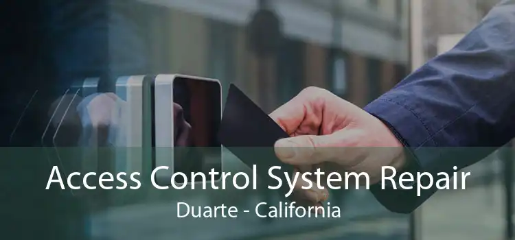 Access Control System Repair Duarte - California