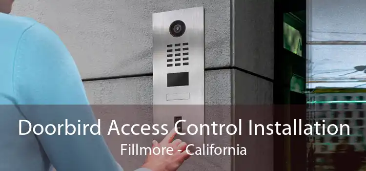Doorbird Access Control Installation Fillmore - California