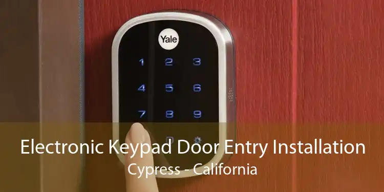 Electronic Keypad Door Entry Installation Cypress - California