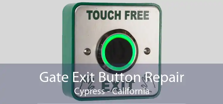 Gate Exit Button Repair Cypress - California