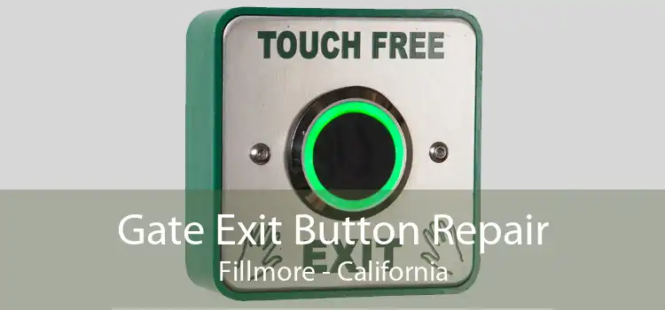 Gate Exit Button Repair Fillmore - California