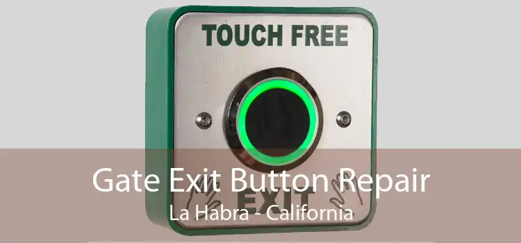 Gate Exit Button Repair La Habra - California