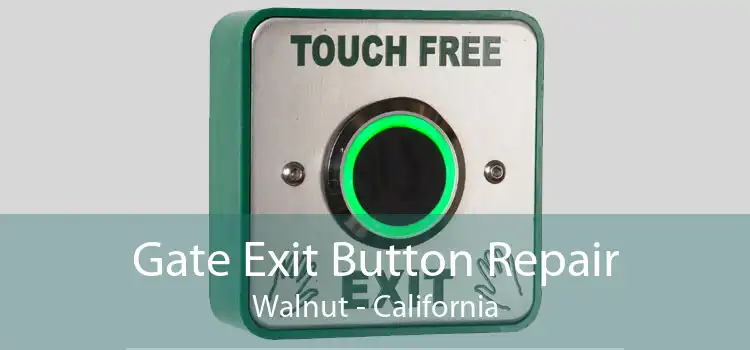 Gate Exit Button Repair Walnut - California