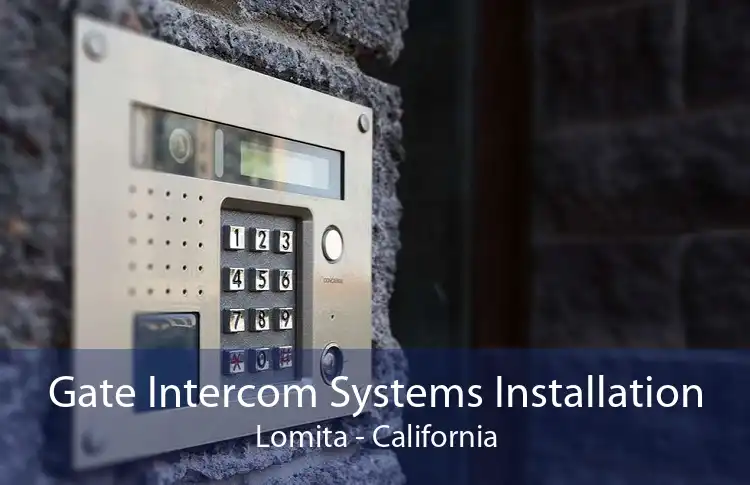 Gate Intercom Systems Installation Lomita - California