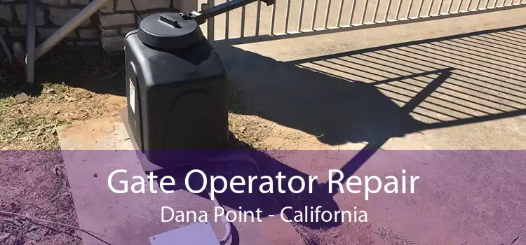 Gate Operator Repair Dana Point - California