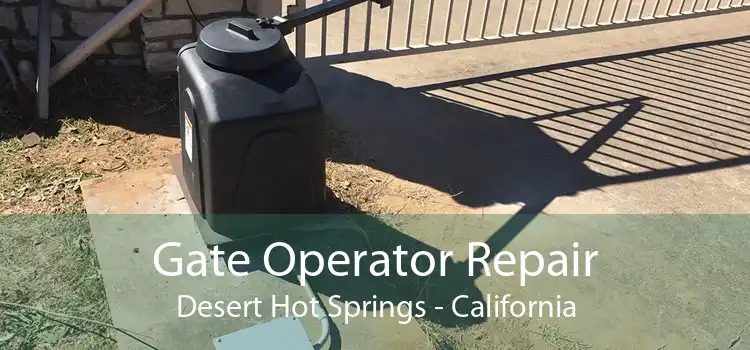 Gate Operator Repair Desert Hot Springs - California