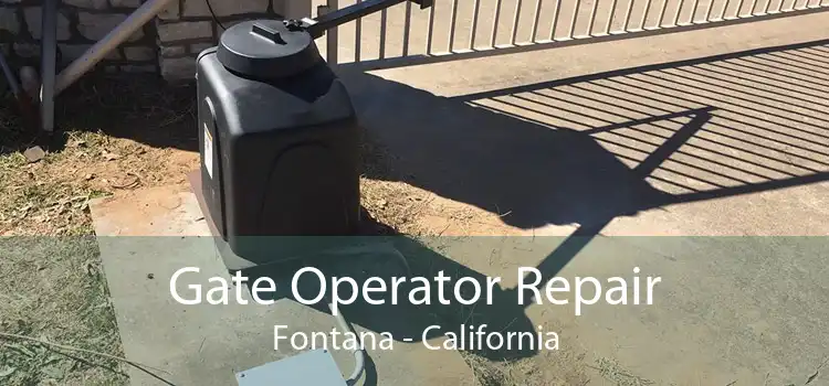 Gate Operator Repair Fontana - California