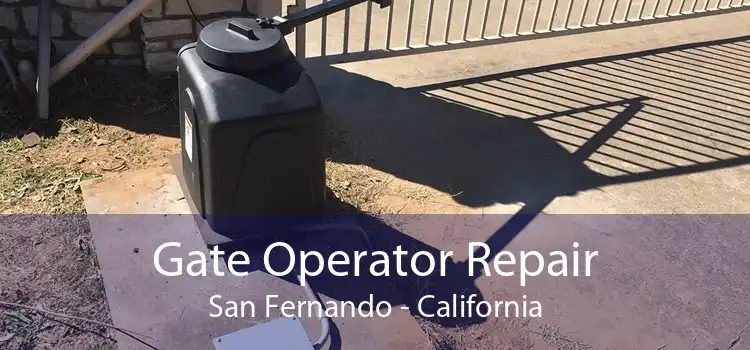 Gate Operator Repair San Fernando - California