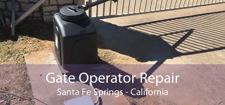 Gate Operator Repair Santa Fe Springs - California