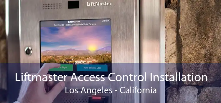 Liftmaster Access Control Installation Los Angeles - California