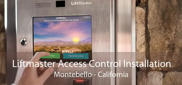 Liftmaster Access Control Installation Montebello - California