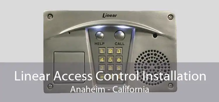 Linear Access Control Installation Anaheim - California