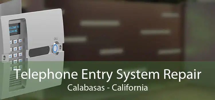 Telephone Entry System Repair Calabasas - California