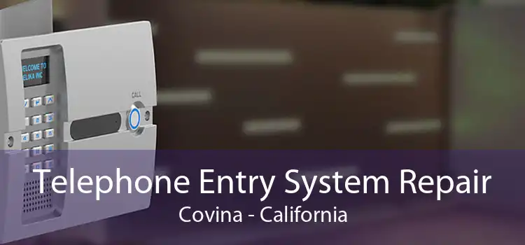 Telephone Entry System Repair Covina - California