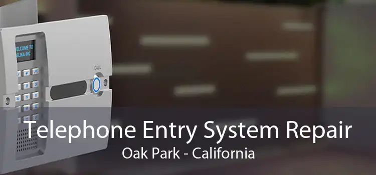 Telephone Entry System Repair Oak Park - California