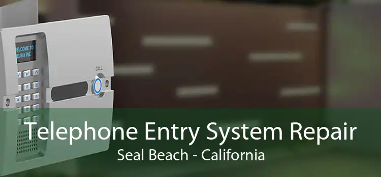 Telephone Entry System Repair Seal Beach - California