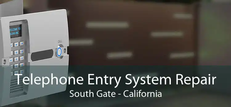 Telephone Entry System Repair South Gate - California